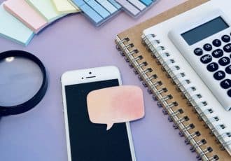 スマホと文具とふきだし
